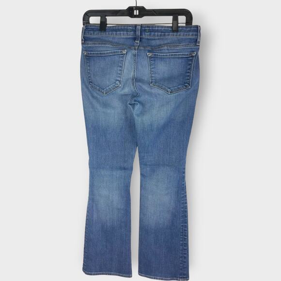 J Brand Phoebe Jeans Curvy Fit Boot Leg Medium Wash Cotton Stone Wash Size 28 - Picture 2 of 9